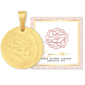 Ketting Birth Flower – Goud