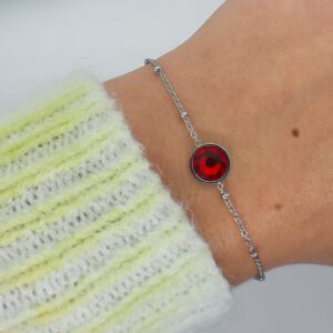 Armband Swarovski Geboortesteen – Zilver