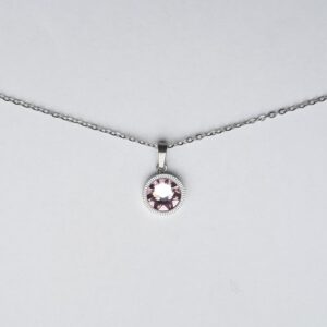 Ketting Swarovski Geboortesteen – Zilver