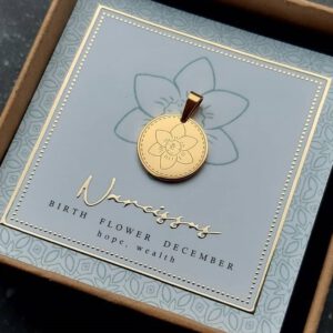 Ketting Birth Flower – Goud