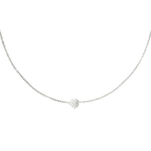 Ketting Klavertje – Zilver