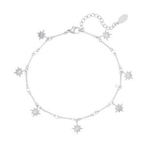 Enkelbandje Galaxy Star – Zilver