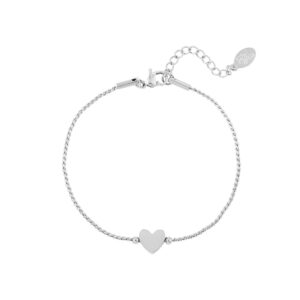 Armband Hart – Zilver